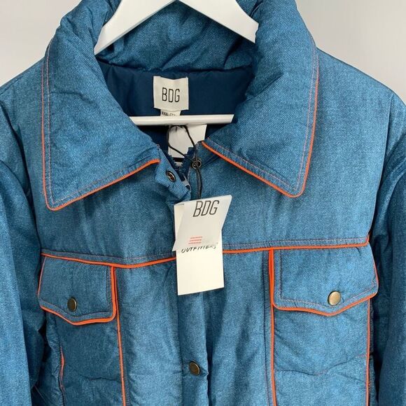 BDG vintage style puffer jacket sz xxl 2xl womens - Picture 3 of 8